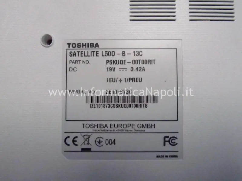 Toshiba Satellite L50D L50D-B-13C 