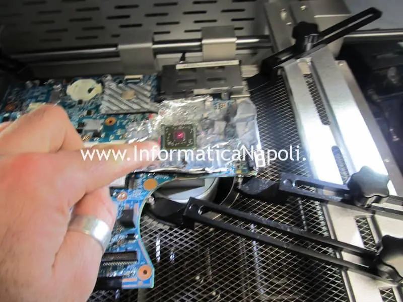 problema reballing rework reflow HP ProBook 4520s ATI Mobility Radeon HD ATI Radeon 4330 | 5470 | 637