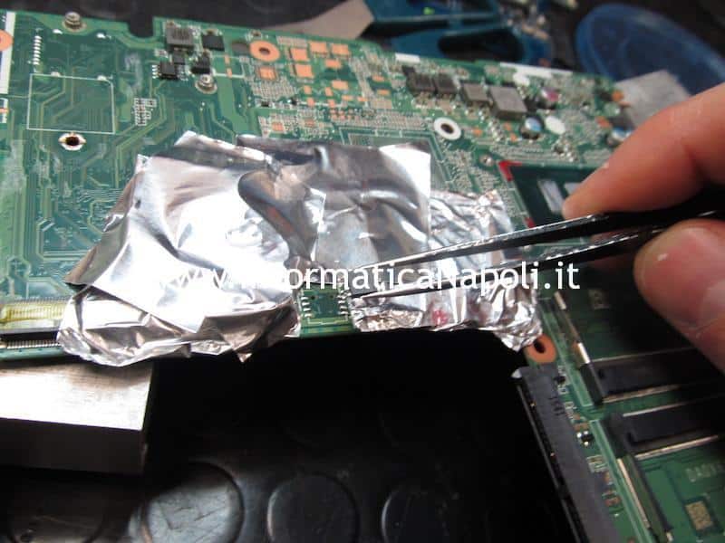 assistenza riparazione HP ProBook 440 G3 X61 Motherboard DA0X61MB6G0 eeprom bios GD25Q128C