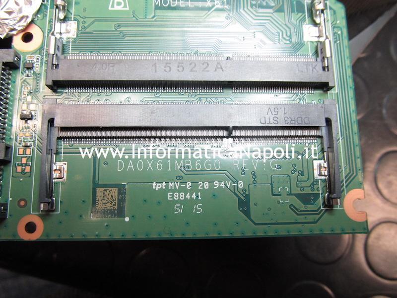 Ripristino bios HP ProBook 440 G3 X61 Motherboard DA0X61MB6G0 eeprom bios GD25Q128C