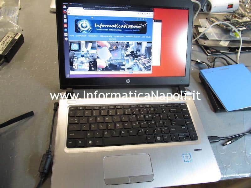 HP ProBook 440 G3 riparato si accen