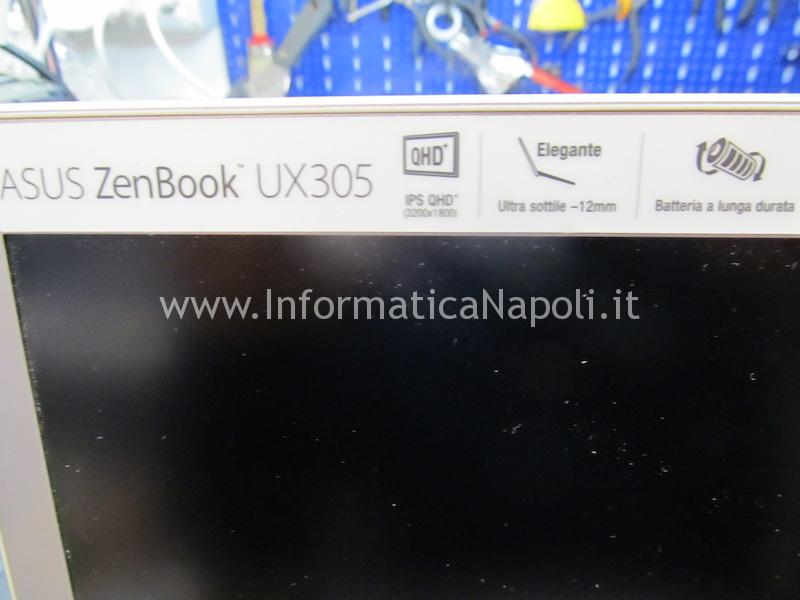 Asus ZenBook UX305 UX305FA non si avvia