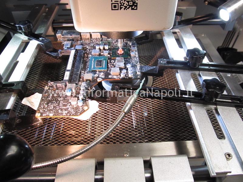 reballing riparazione pulizia scheda logica macbook pro 13 a1278