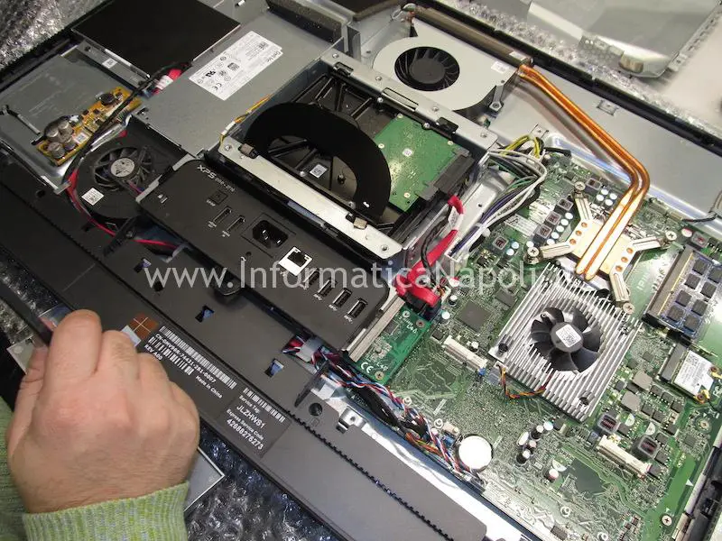 riparazione scheda madre Dell XPS One 2710 W06C IPIMB-PV