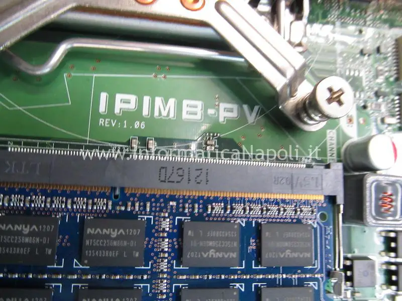 problemi scheda madre IPIMB-PV REV: 1.06 Dell XPS One 2710