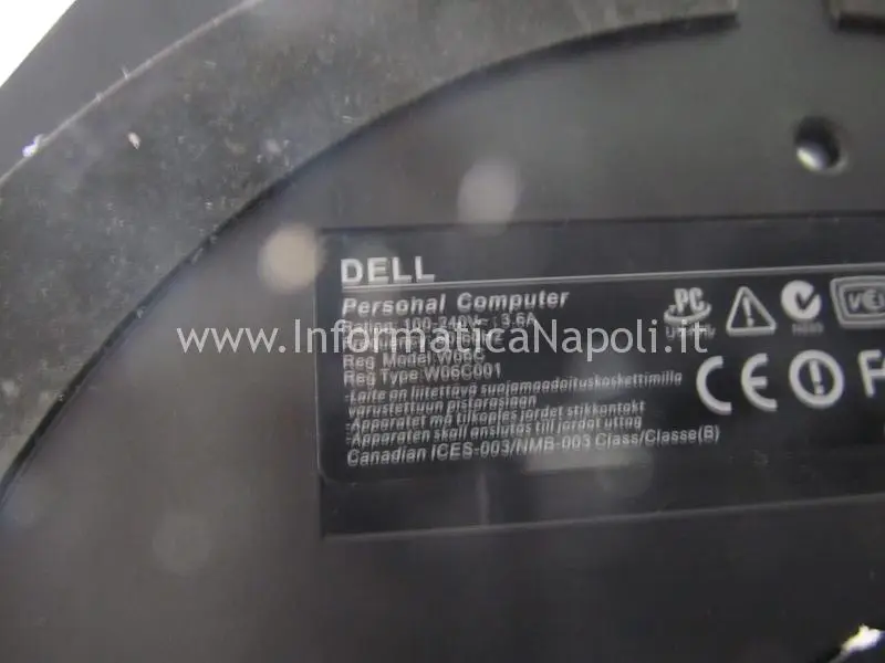 problemi Dell XPS One 2710 non si accende