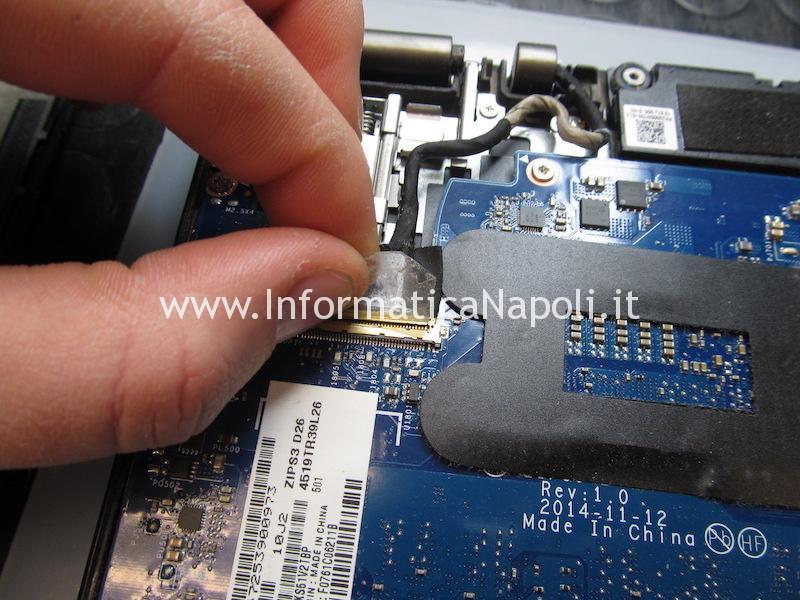 smontare riparare Lenovo ThinkPad Yoga 12 Business Ultrabook SL10G59249 ZIPS3 LA-A342P