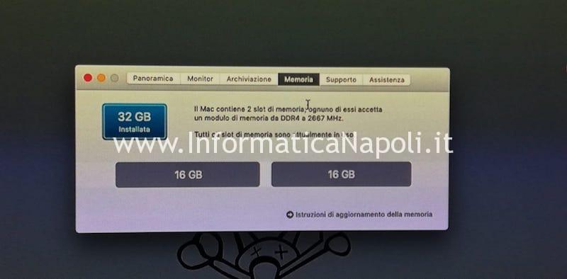 aggiornamento assistenza apple mac mini macmini 2018 A1993 EMC 3213
