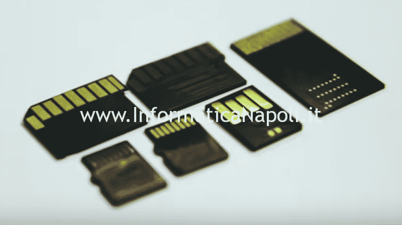Recupero dati NAND chiavette memory card SSD