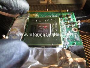 Reballing rework Asus M50S scheda video MXM II nVidia 9500m G84-625-A2 256mb Reballing rework Asus M50S scheda video MXM II nVidia 9500m G84-625-A2 256mb
