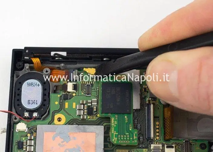 problema flat motherboard nintendo switch