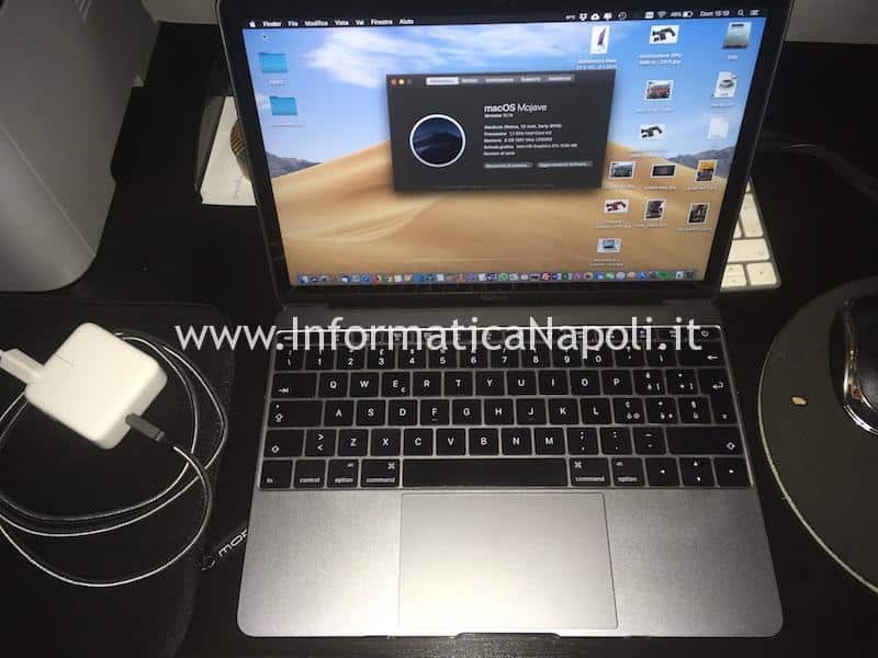 assistenza riparazione sostituzione tastiera Apple MacBook retina 12 A1534