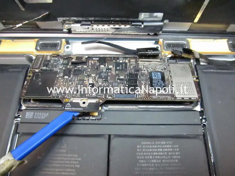 Problemi batteria batteria apple MacBook retina 12 A1534 2015 2016 2017