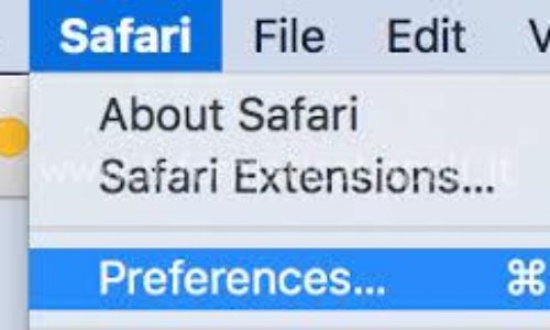 Problema Safari si avvia in inglese anziché Italiano su macOS. Come risolvere.