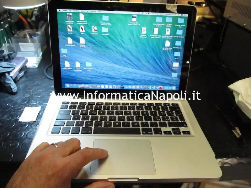 MacBook Pro 13 A1278 820-3115-B 820-2936-B 2011 rallenta a batteria riparato funzionante
