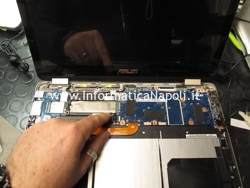 ripristino sostituzione bios Asus Flip ZenBook flip UX360 CA | CAK 2.1