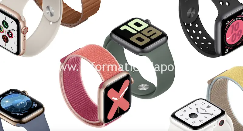 Riparazione Apple Watch Serie 1 | 2 | 3 | 4 | 38mm 40mm 42mm 44mm GPS Cellular
