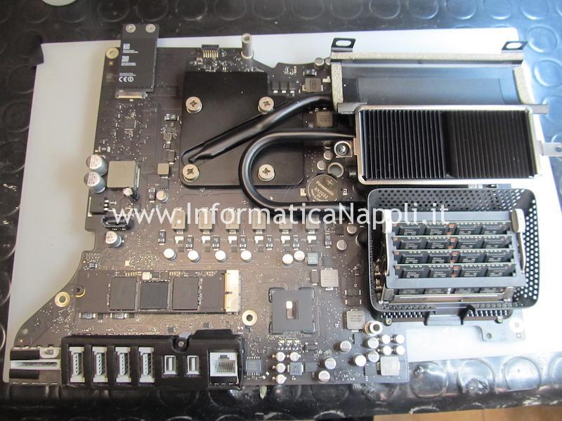riparazione display spento iMac 27 2014 2015 4k 5k 60 pin A1418 A1419 A2116 A2115