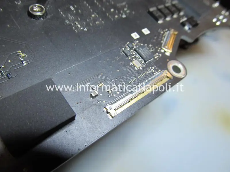 problema video scuro LVDS iMac 27 2014 2015 4k 5k 60 pin A1418 A1419 A2116 A2115