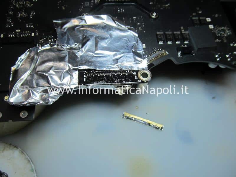 problema schermo buio iMac 27 2014 2015 4k 5k 60 pin A1418 A1419 A2116 A2115