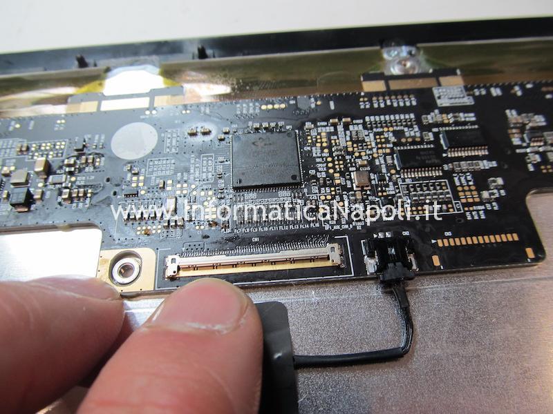 connettore display LVDS iMac 21.5 27 A1418 A1419 A2116 A2115 2012 2013 2014 2015 2016 2017 2018 2019 riparato funzionante