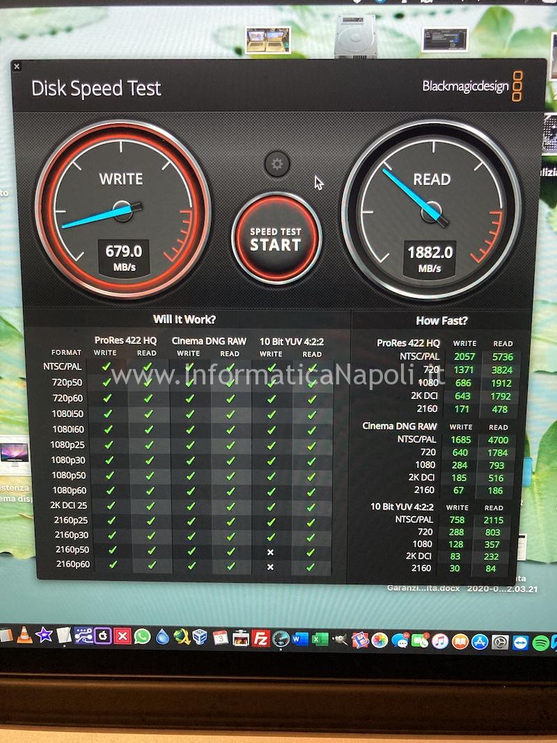 performance blackmagic speed Upgrade SSD macbook pro 15 a1398 disco nvme non apple