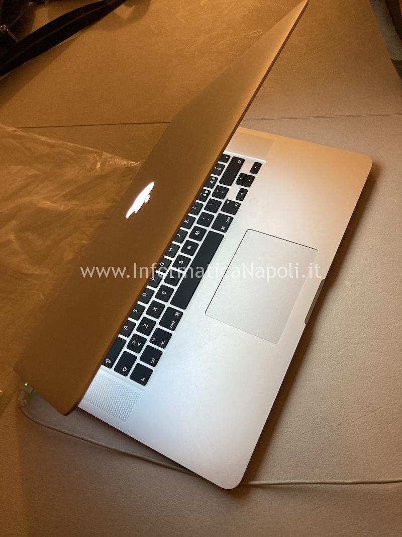 Upgrade SSD macbook pro 15 a1398 disco nvme non apple