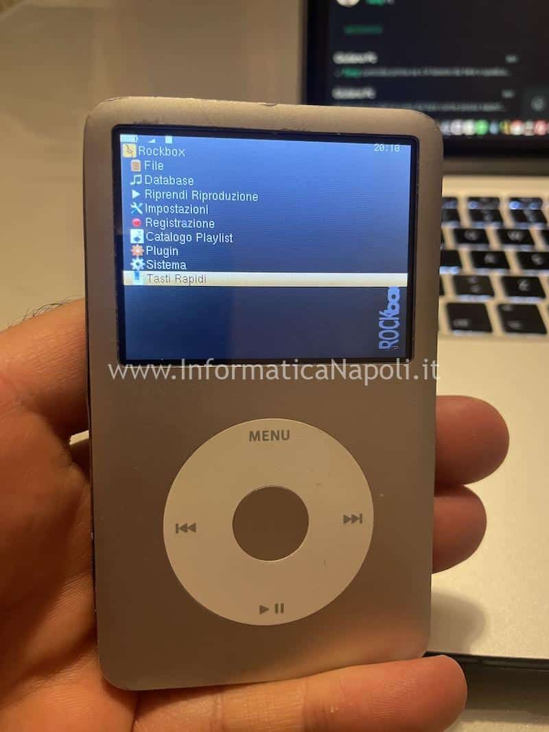 come installare rockbox su Apple ipod