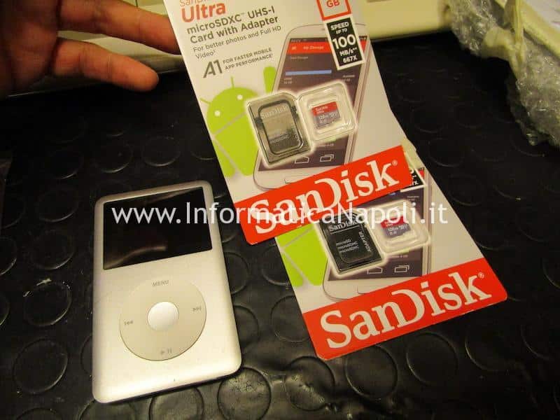 come riparare e sostituire disco apple ipod classic