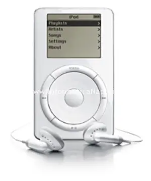 iPod con rotella rotante 2001 2002 2003