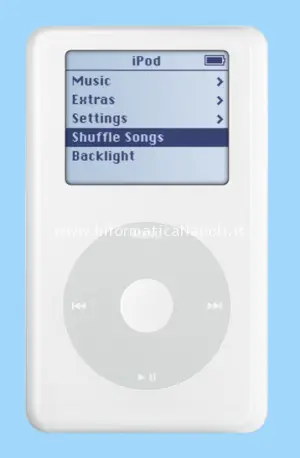 iPod ruota cliccante 2004
