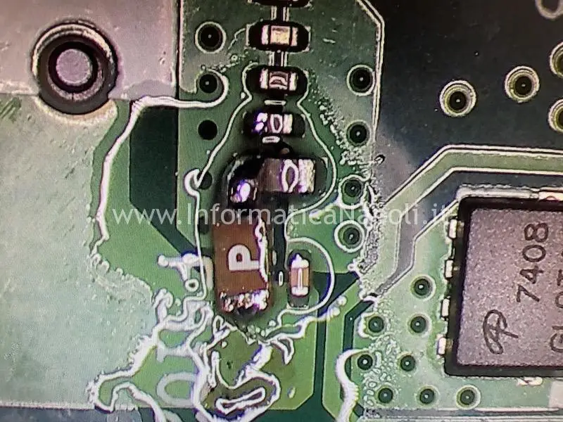 assistenza riparazione schermo nero lenovo Thinkpad T490s scheda madre NM-B891