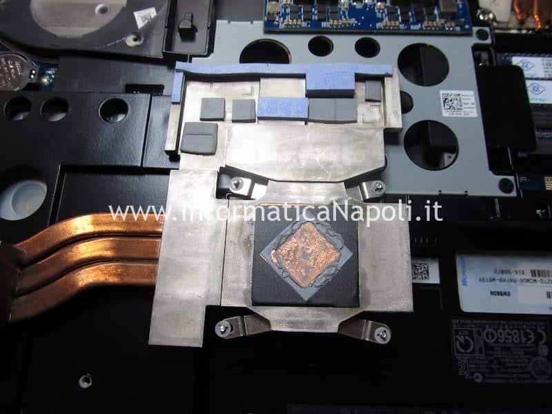 dissipatore reballing scheda video AMD HD 7970M Dell Alienware M17x R4 P11E