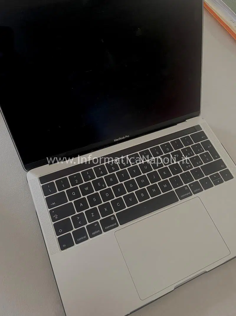 Danni da liquido MacBook Pro 2019 modello 2 porte Thunderbolt 3 A2159 820-01598-A