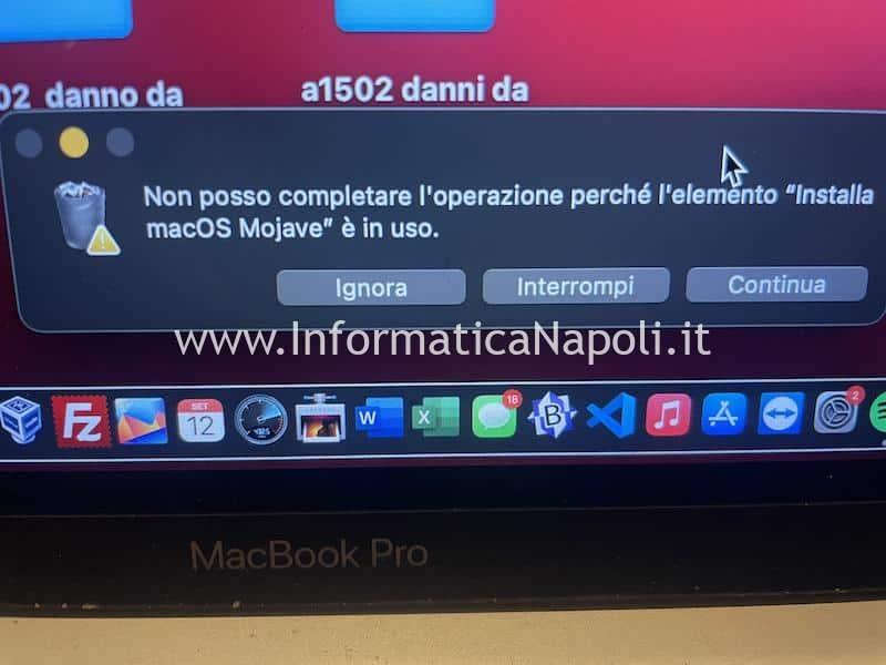 come eliminare file installer macos High Sierra Mojave Catalina