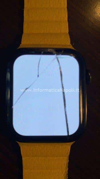 riparazione sostituzione display touch spaccato Apple Watch Serie 1 | 2 | 3 | 4 | 5 | 6 | SE 38mm 40mm 42mm 44mm GPS Cellular