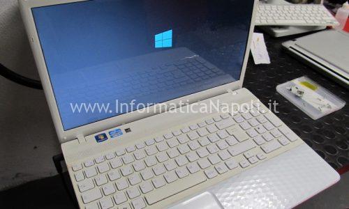 Riparazione-pezza veloce su Sony VPCEH PCG-71911M che non si accende