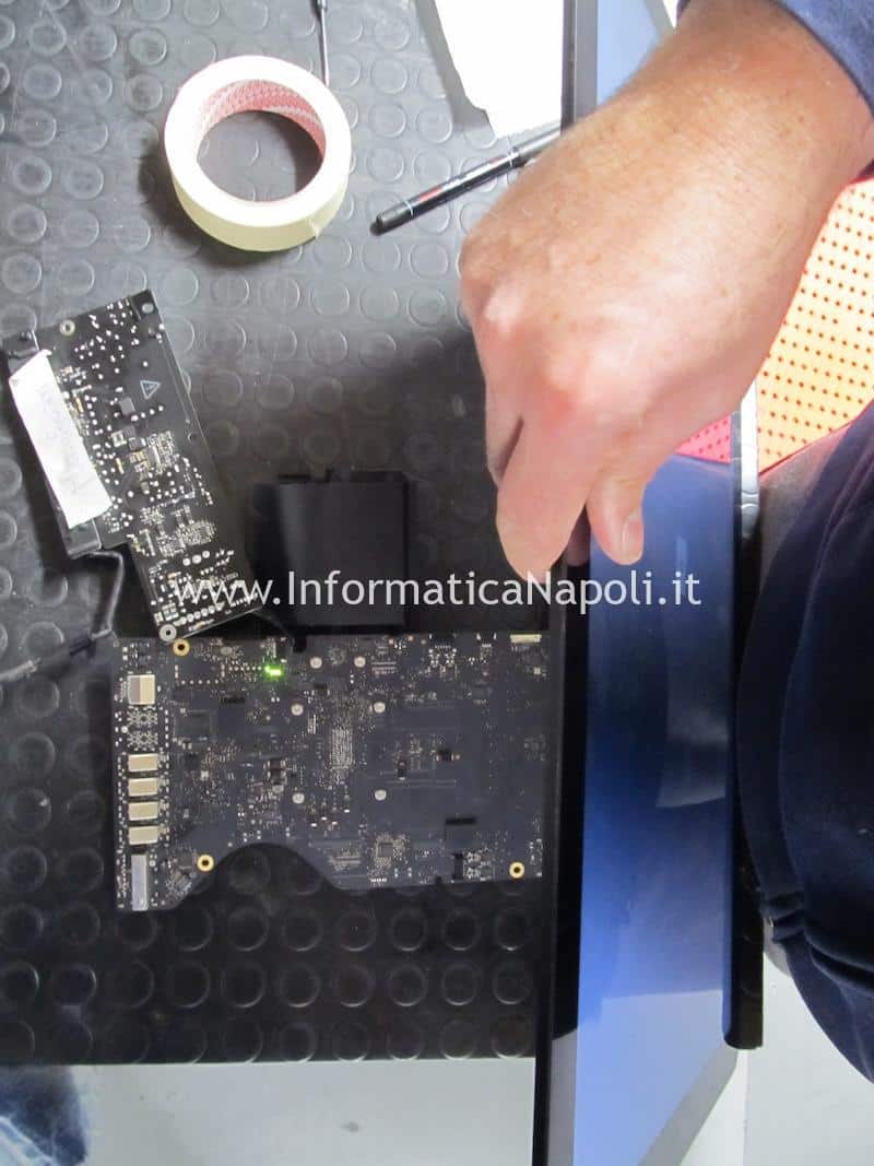 riparazione iMac non funziona scheda rete 820-01069-B broadcom imac 21 27