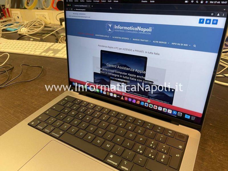 tastiera Apple MacBook Pro A2242 14 | A2485 16 2021 convertiita in Italiano 