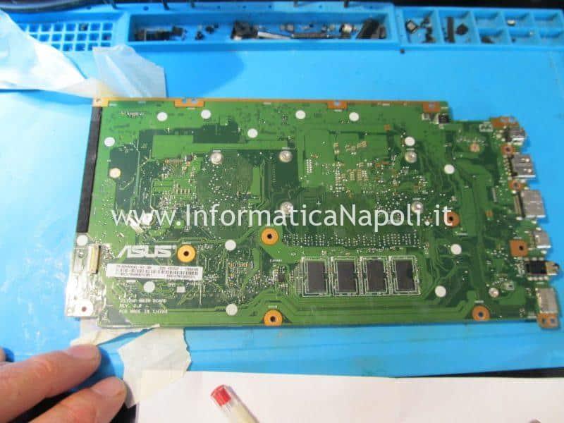  riparazione scheda madre onboard Asus VivoBook F512U X512UF 2.0