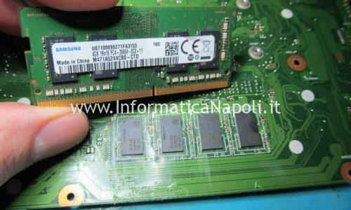 Problema RAM saldata Asus VivoBook F512U X512UF 2.0