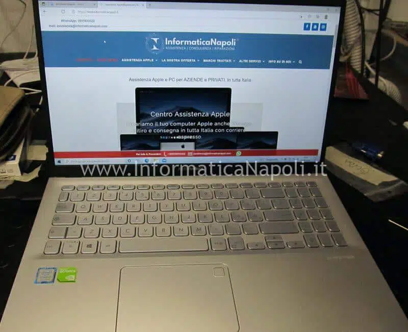 Asus VivoBook F512U X512UF riparato funzionante