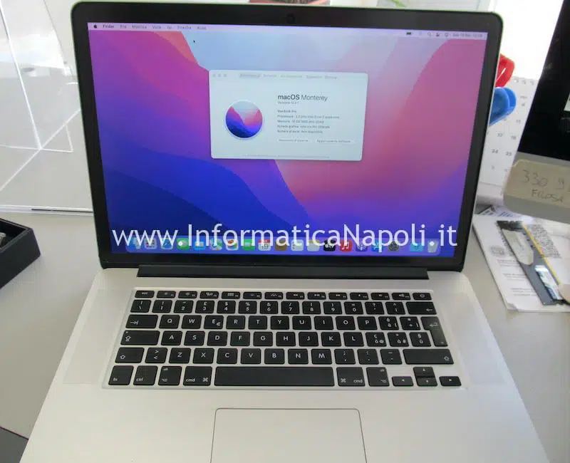problema Numero Seriale non disponibile MacBook iMac Mac