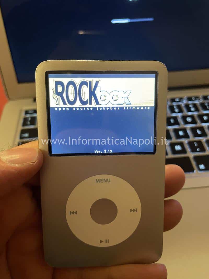 come installare rockbox su Apple ipod per audio lossless