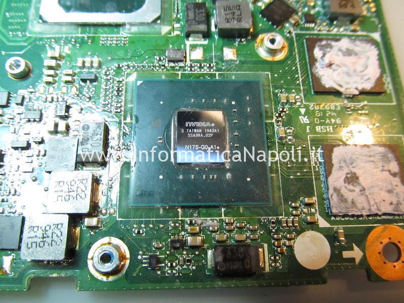 Reballing GPU riparazione scheda madre Acer Aspire 3 A315-55G-5364 DA0ZAWMB8G0