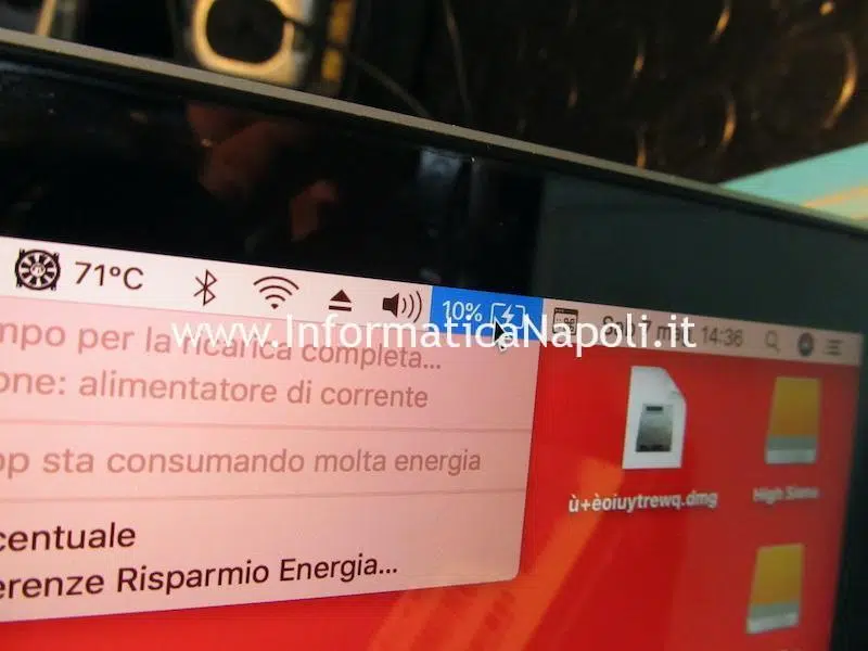 MacBook pro 13 a1502 2013 2014 2015 rileva e carica batteria dopo riparazione