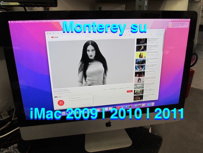 Monterey su iMac 27 2009 2010 2011