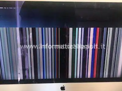 iMac 21 27 problemi righe display