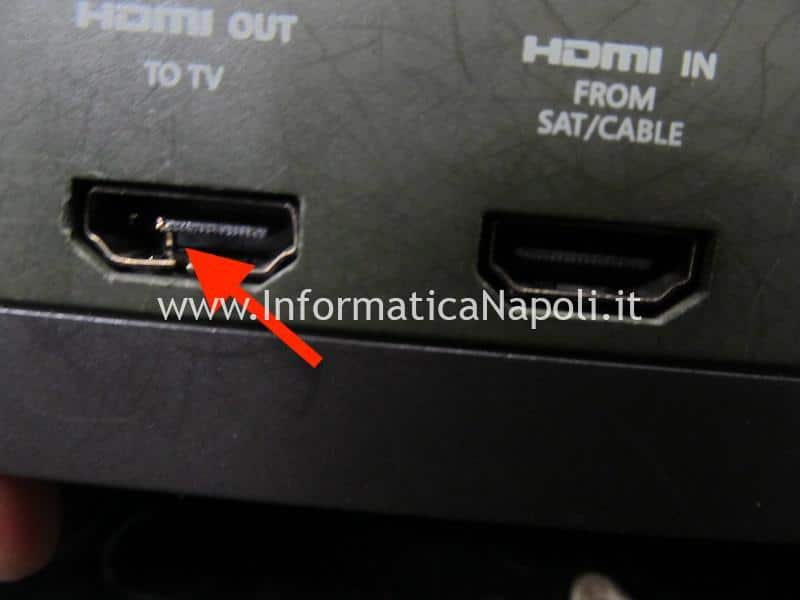 Problema porta HDMI Microsoft Xbox One S | X come sostituirla