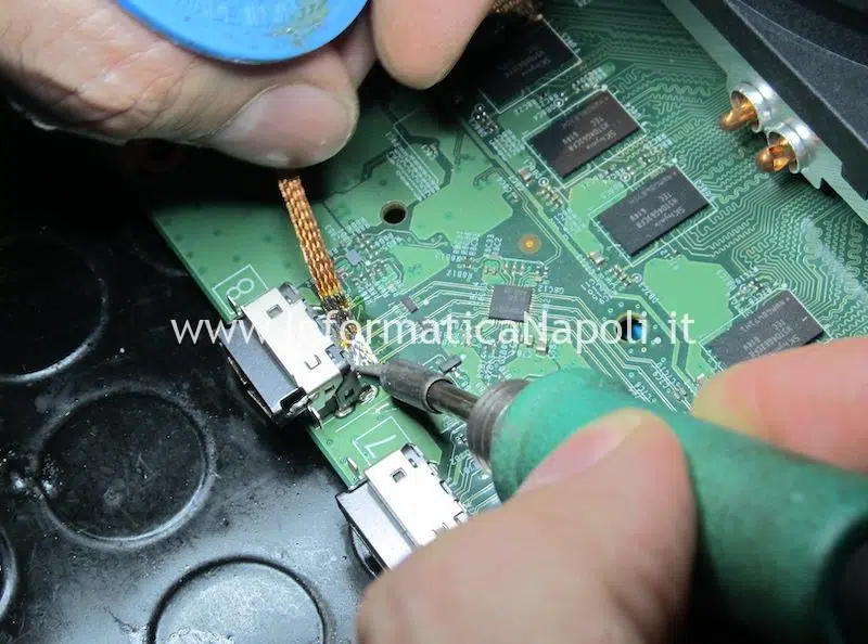 riparazione danno connettore HDMI Microsoft Xbox One | Xbox One S | Xbox One X